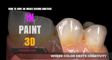 Master Paint 3D: Layer Images to Hide One Behind Another