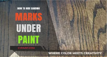 Conceal Sanding Marks: Expert Tips for Flawless Paint Finishes