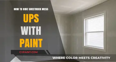 Conceal Sheetrock Imperfections: Painting Tips to Hide Wall Mistakes