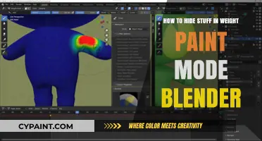 Weight Paint Mode Secrets: Hiding Techniques in Blender