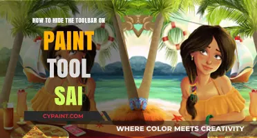 Hiding Toolbars in Paint Tool Sai: A Quick Guide