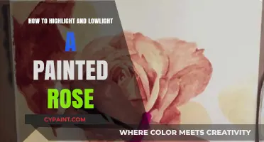 Mastering Rose Art: Highlighting and Lowlighting Techniques for Painted Roses