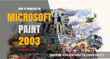Master Highlighting Techniques in Microsoft Paint 2003: A Step-by-Step Guide