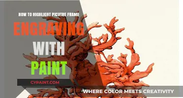 Enhance Your Picture Frame Engraving with Creative Paint Techniques