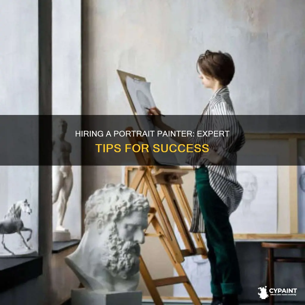 how to hire a professional painter for a portrait