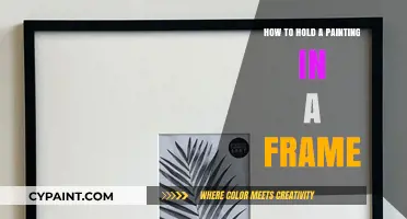 Mastering the Art: How to Securely Hold a Painting in a Frame