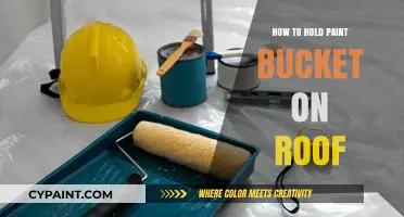 Safely Holding a Paint Bucket on the Roof: Tips and Tricks
