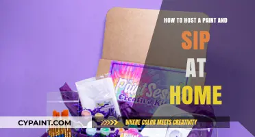 Host a Fun Paint and Sip Night at Home