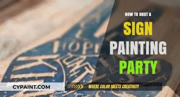Creative Fun: Hosting a Sign Painting Party for Friends and Family