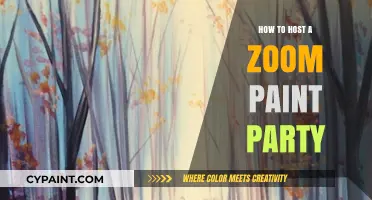 Creative Fun at Home: Hosting a Zoom Paint Party