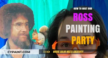 Host a Happy Little Bob Ross Painting Party: Tips & Tricks