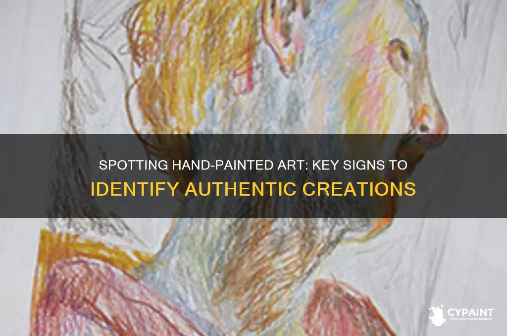 how to identify a figure is hand painted