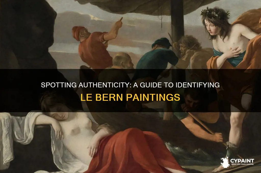 how to identify a le bearn painting