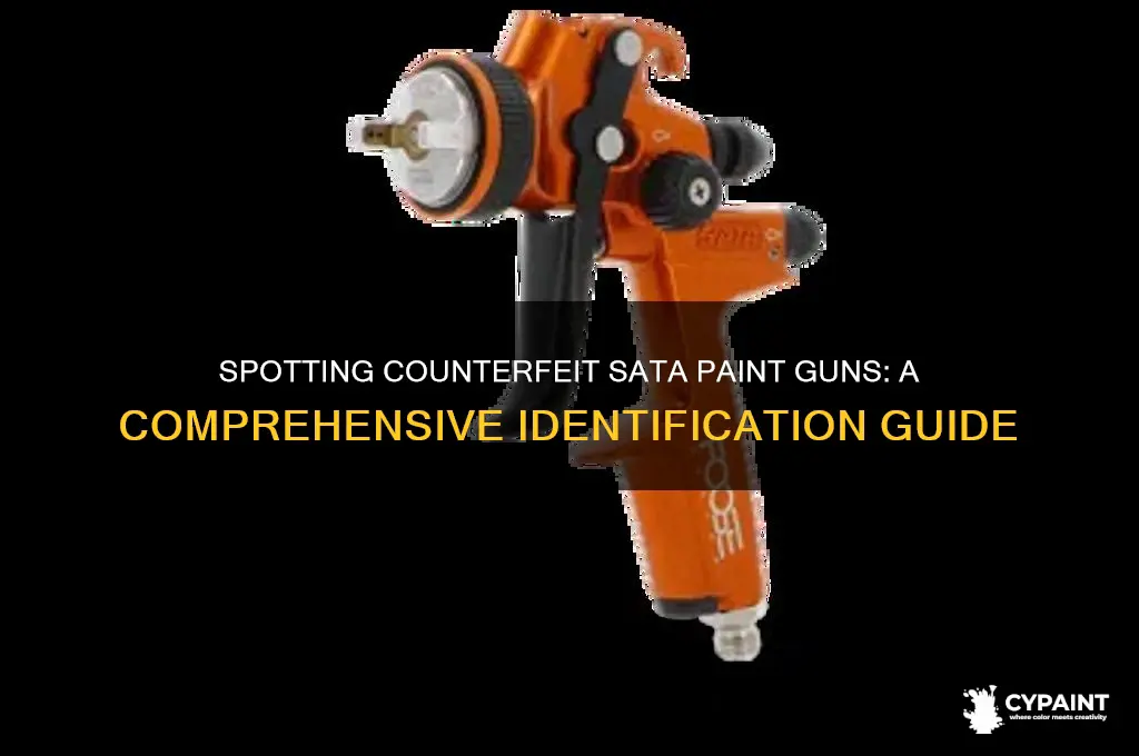 how to identify fake sata paint gub