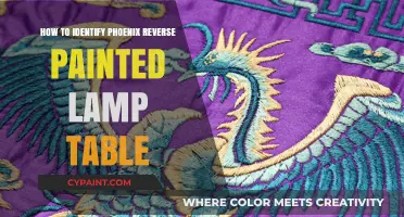 Spotting a Phoenix Reverse Painted Lamp Table: A Collector's Guide