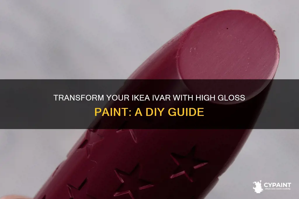 how to ikea ivar paint high gloss
