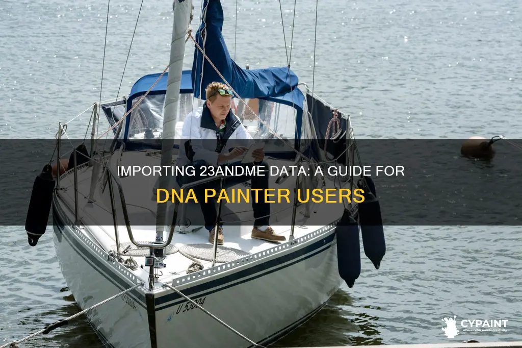 how to import 23and me data to dna painter