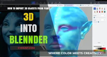 Seamlessly Importing 3D Objects from Paint 3D into Blender: A Step-by-Step Guide