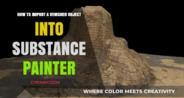 Importing Remshed Objects into Substance Painter: A Step-by-Step Guide