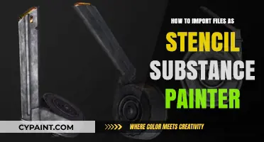 Mastering File Imports as Stencils in Substance Painter: A Guide