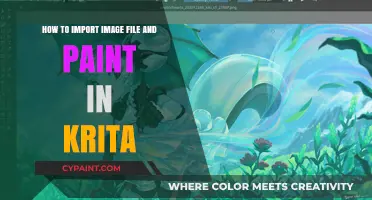 Importing and Painting Images in Krita: A Beginner's Guide