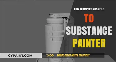 Importing Maya Files to Substance Painter: A Step-by-Step Guide