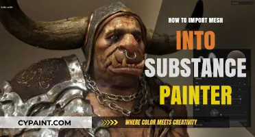 Mastering Mesh Import: A Guide to Substance Painter Integration