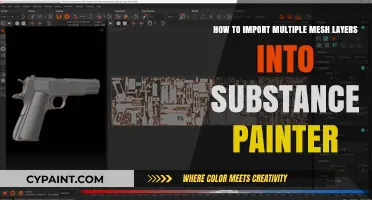 Importing Multiple Mesh Layers into Substance Painter: A Step-by-Step Guide