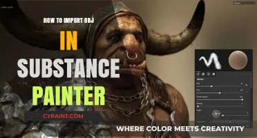 Mastering OBJ Import in Substance Painter: A Step-by-Step Guide