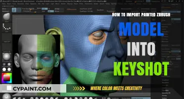 Importing Painted ZBrush Models into KeyShot: A Step-by-Step Guide