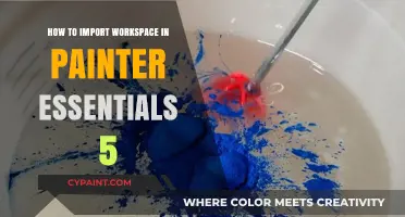 Importing Workspaces in Painter Essentials 5: A Step-by-Step Guide