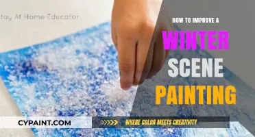 Enhance Your Winter Scene Painting with Expert Tips and Techniques