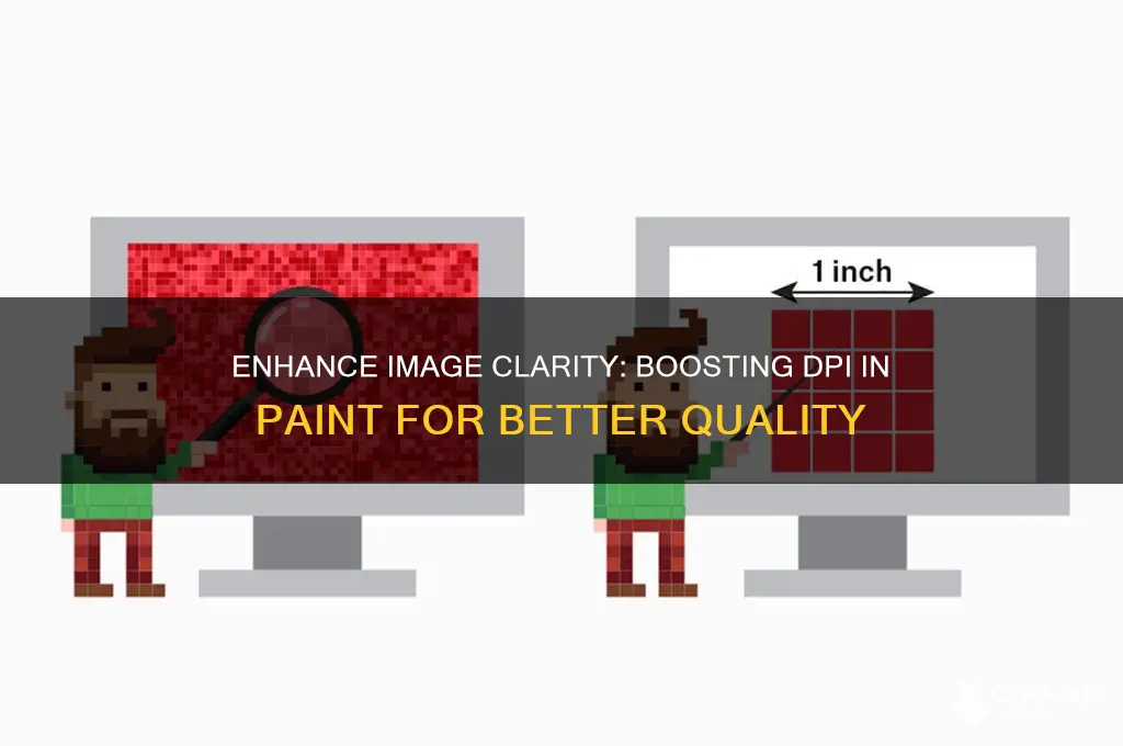 how to improve dpi of image in paint
