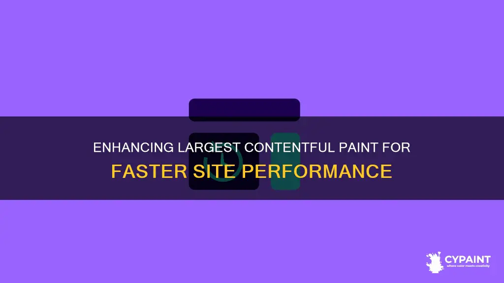 how to improve largest contentful paint on your site