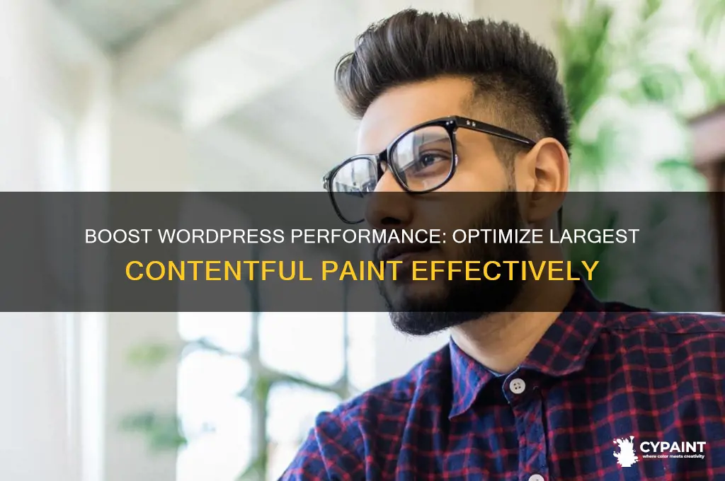how to improve largest contentful paint wordpress