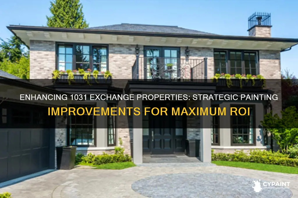 how to include improvements in 1031 exchange painting