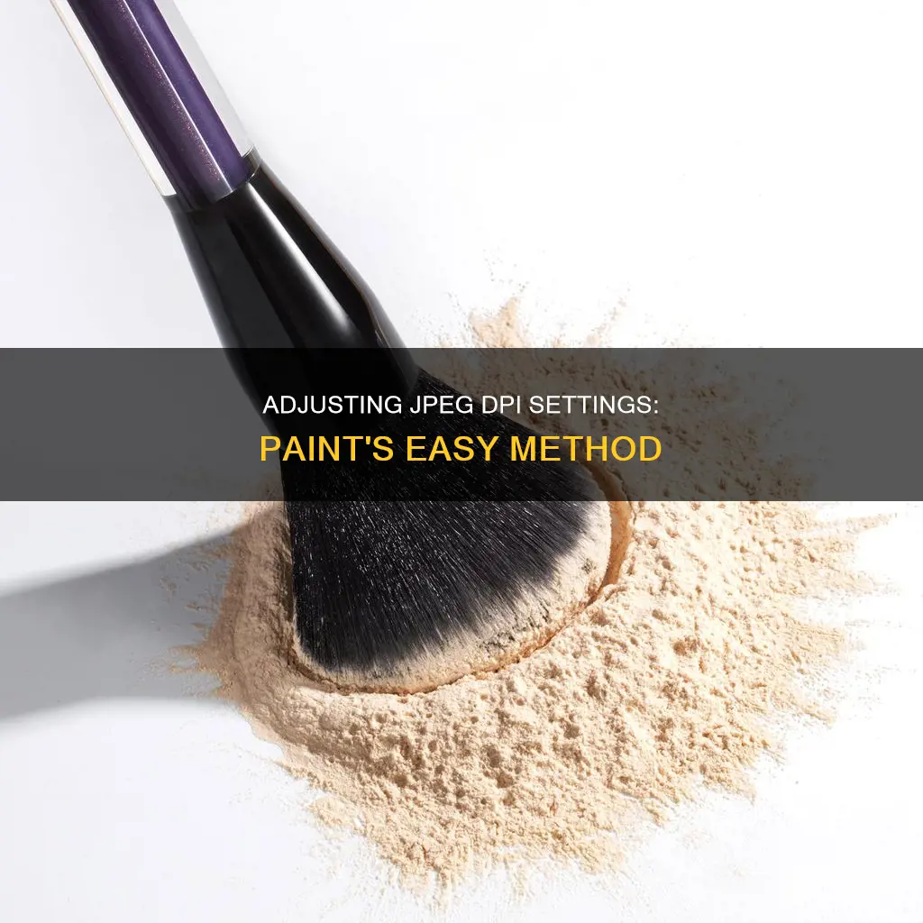 how to increase dpi of jpeg file in paint