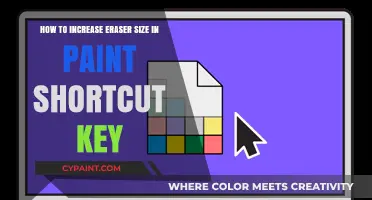 Adjusting Eraser Size in Paint: Shortcut Key Tips