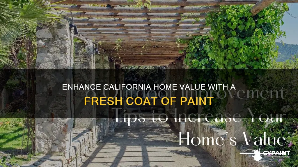 how to increase home value in california new paint