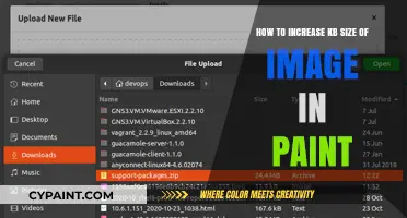 Enlarging Images in Paint: Increase KB Size with These Steps