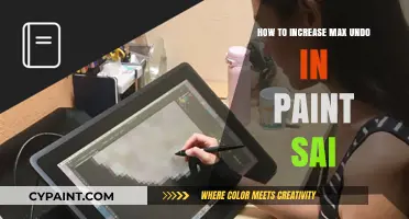 Boost Paint SAI's Undo Limit: Maximize Your Creative Flexibility