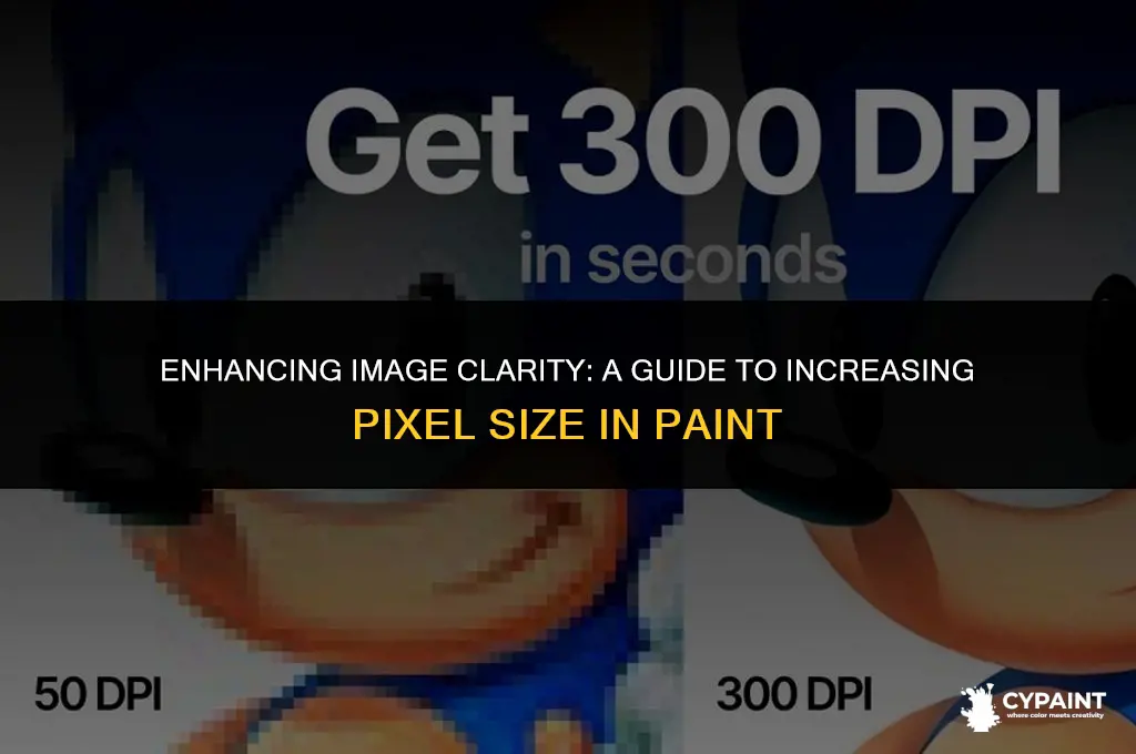 how to increase pixel size of an image in paint