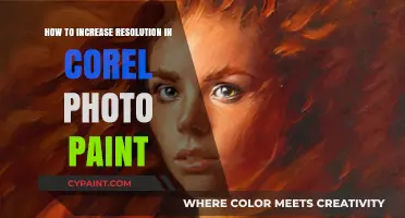 Enhance Image Clarity: Boosting Resolution in Corel Photo-Paint Effectively