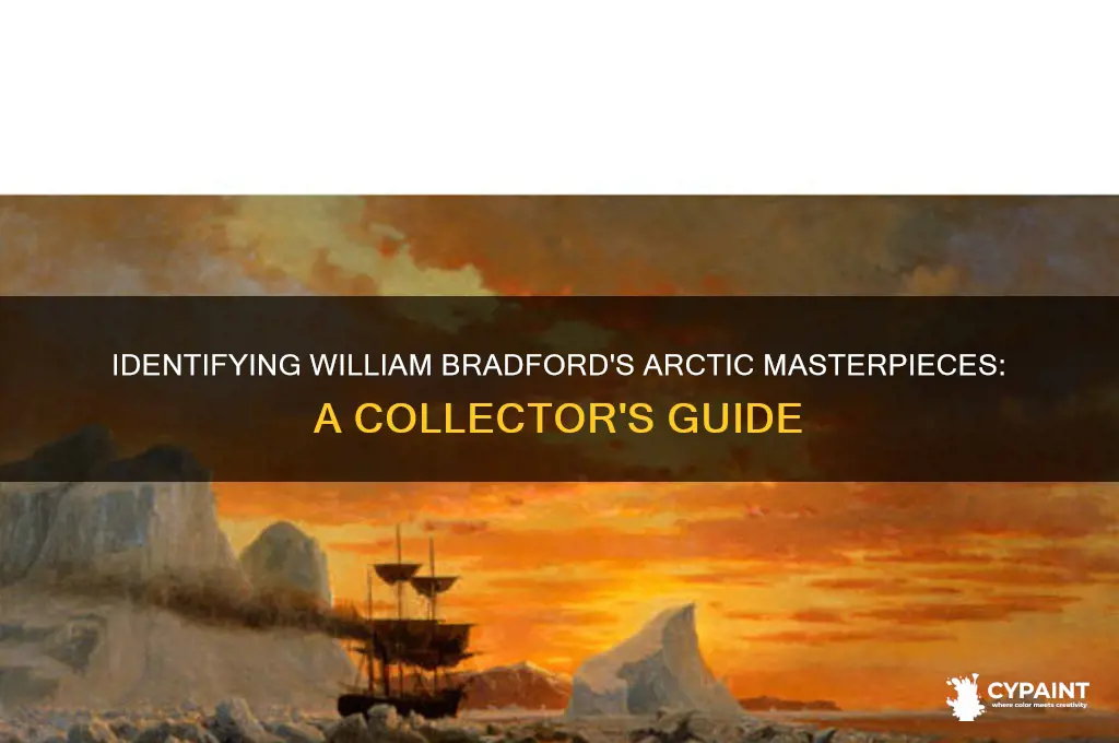 how to indenify a william bradford painting