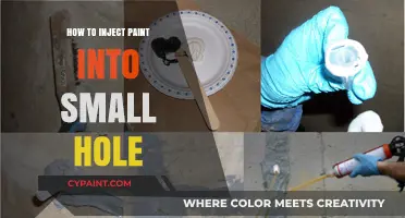 Mastering the Art of Injecting Paint into Tiny Holes: A Step-by-Step Guide
