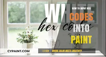 Mastering Color Precision: Inputting Hex Codes in Paint Made Easy