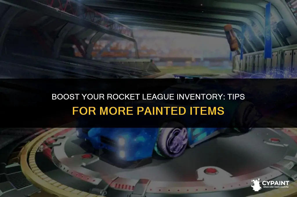 how to inscrease chance of painted items in rocket league