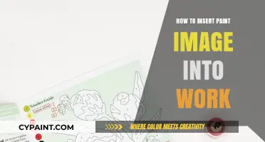 Inserting Paint Images into Your Work: A Step-by-Step Guide