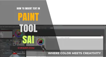 Mastering Text Insertion in Paint Tool SAI: A Step-by-Step Guide