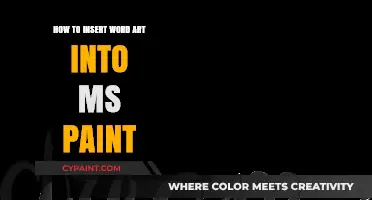Creative Tips: Inserting Word Art into MS Paint Effortlessly
